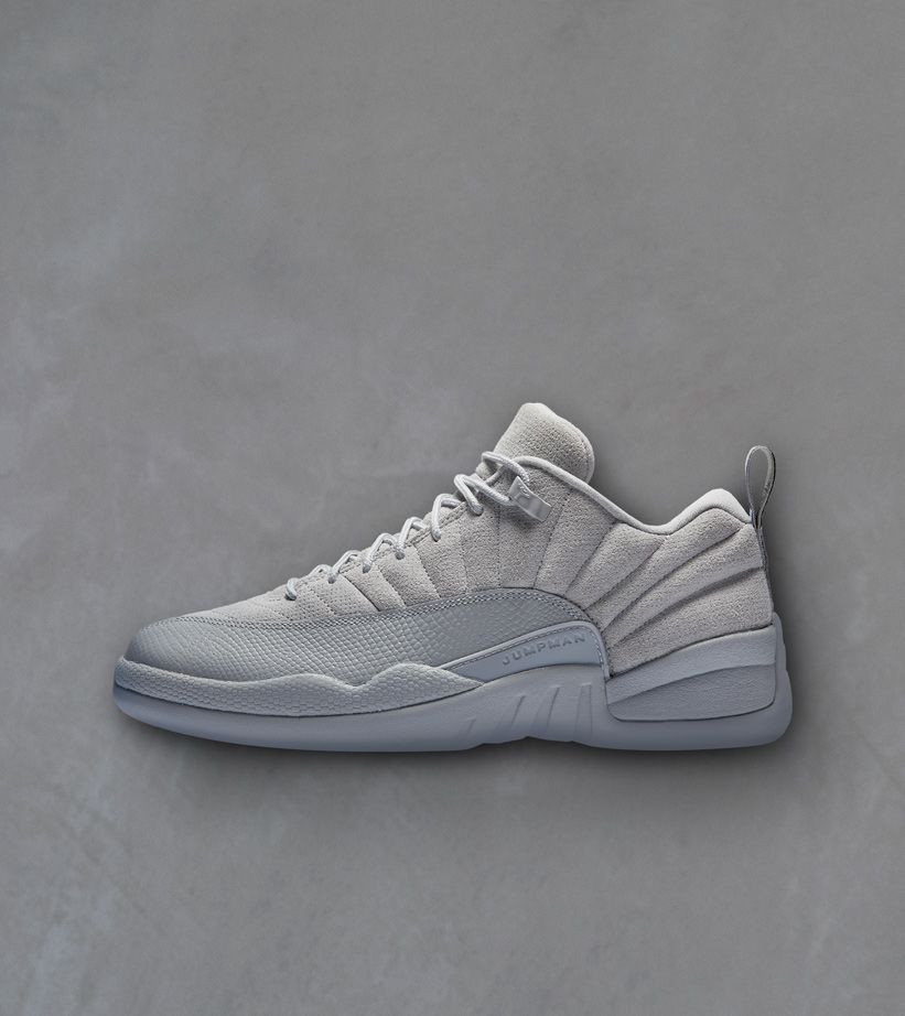 エア ジョーダン 12 レトロ LOW 'Wolf Grey'. Nike SNKRS JP