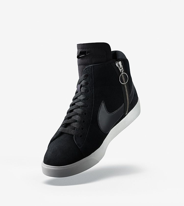 Women's Blazer Mid Rebel 'Black & Oil Grey' Release Date. Nike SNKRS