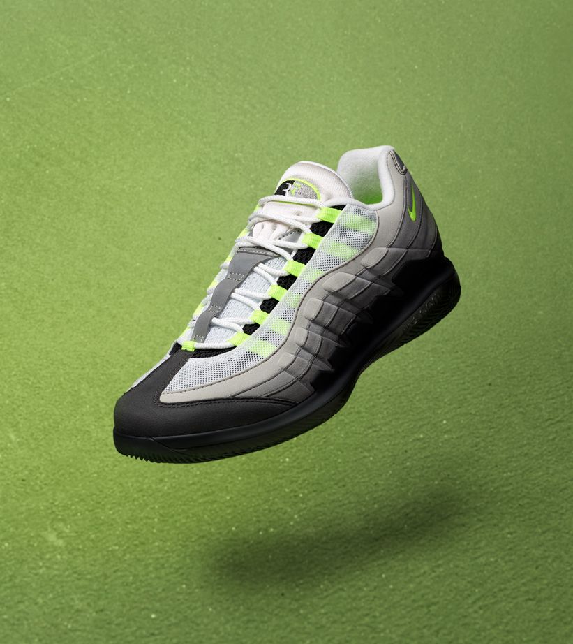 NIKE公式】ナイキコート ヴェイパー RF x AM95 'Black & Volt' (AO8759 