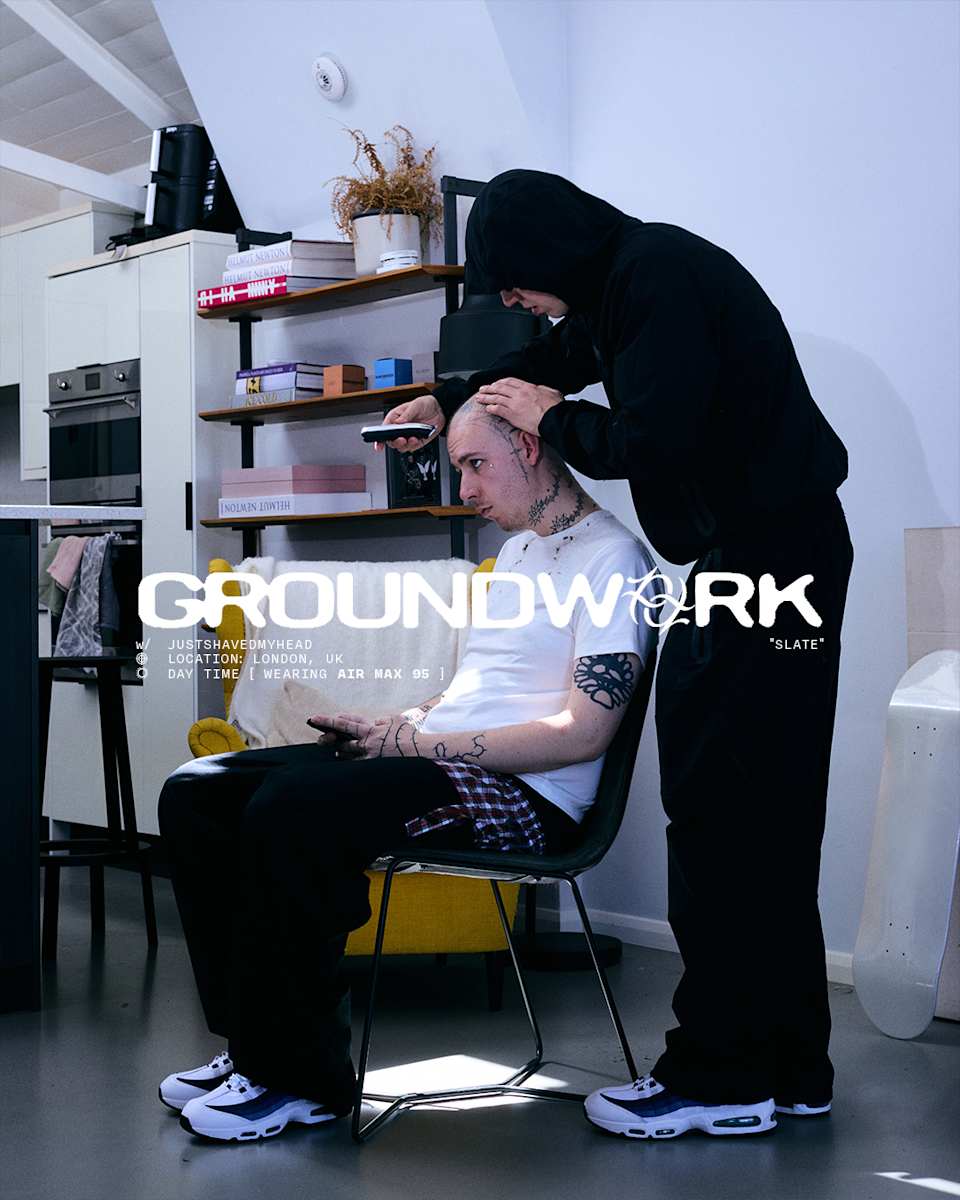 GROUNDWORK: Air Max 95 'Slate' with JSMH