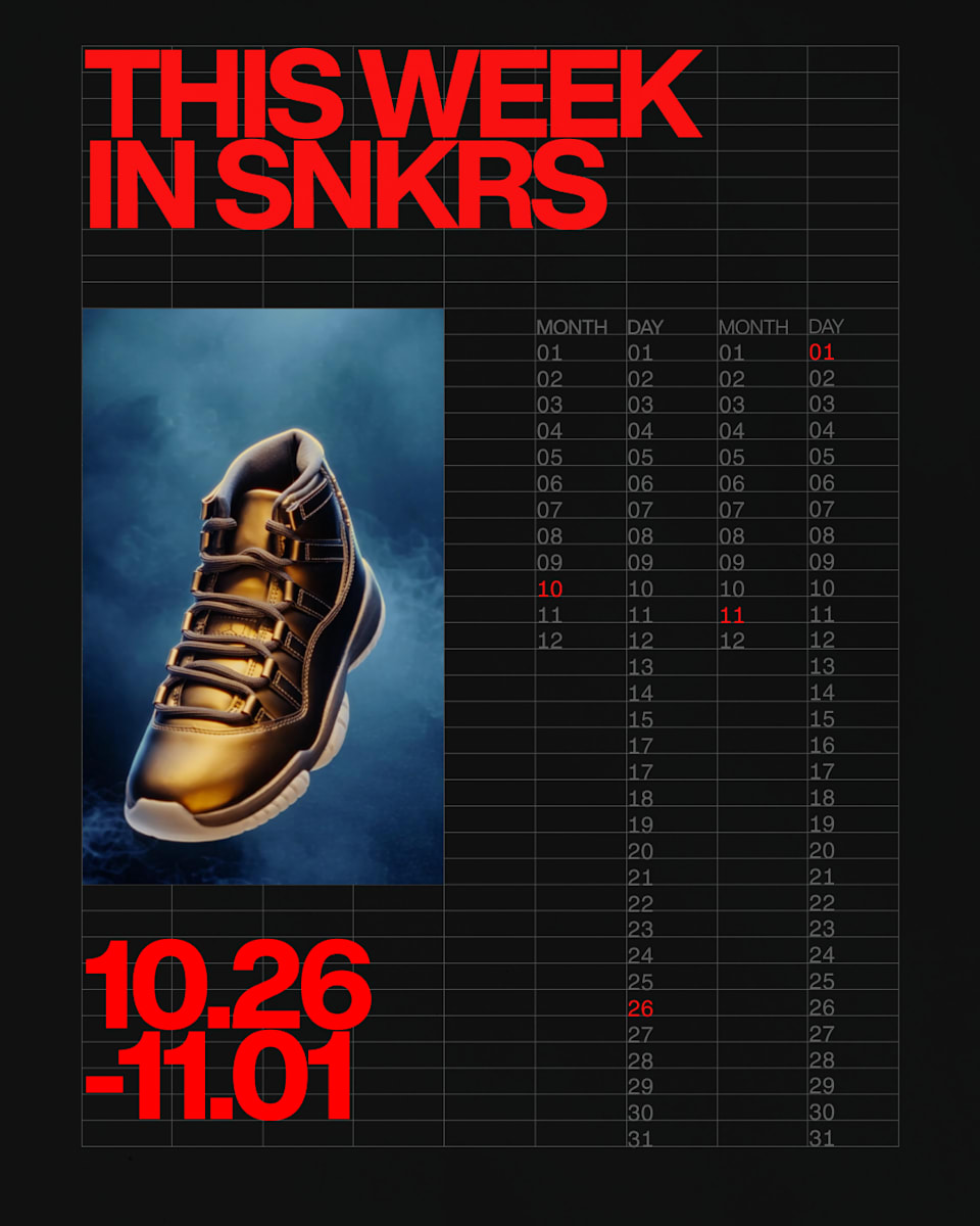 This Week in SNKRS: 10.26-11.1