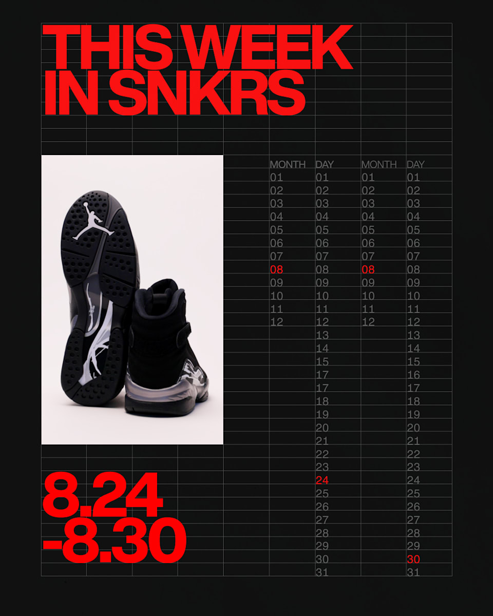 This Week in SNKRS: 8.24-8.30