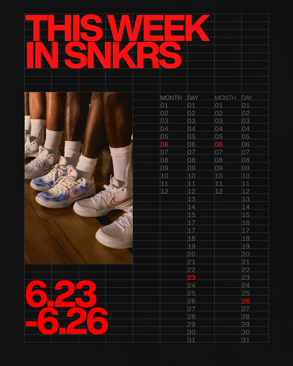 This Week in SNKRS 6.23 - 6.26