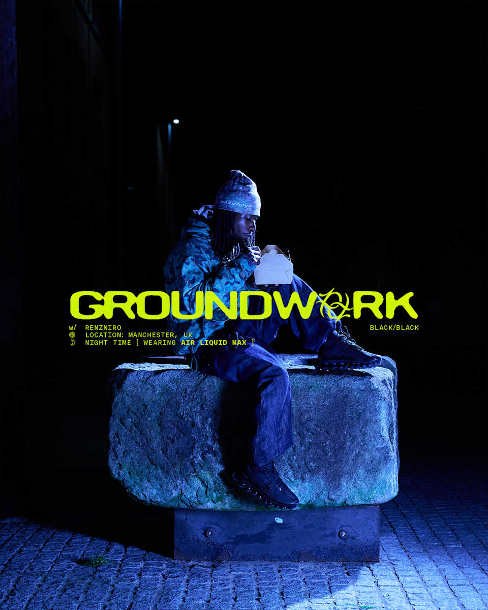GROUNDWORK: Air Liquid Max 'Black' with Renzniro
