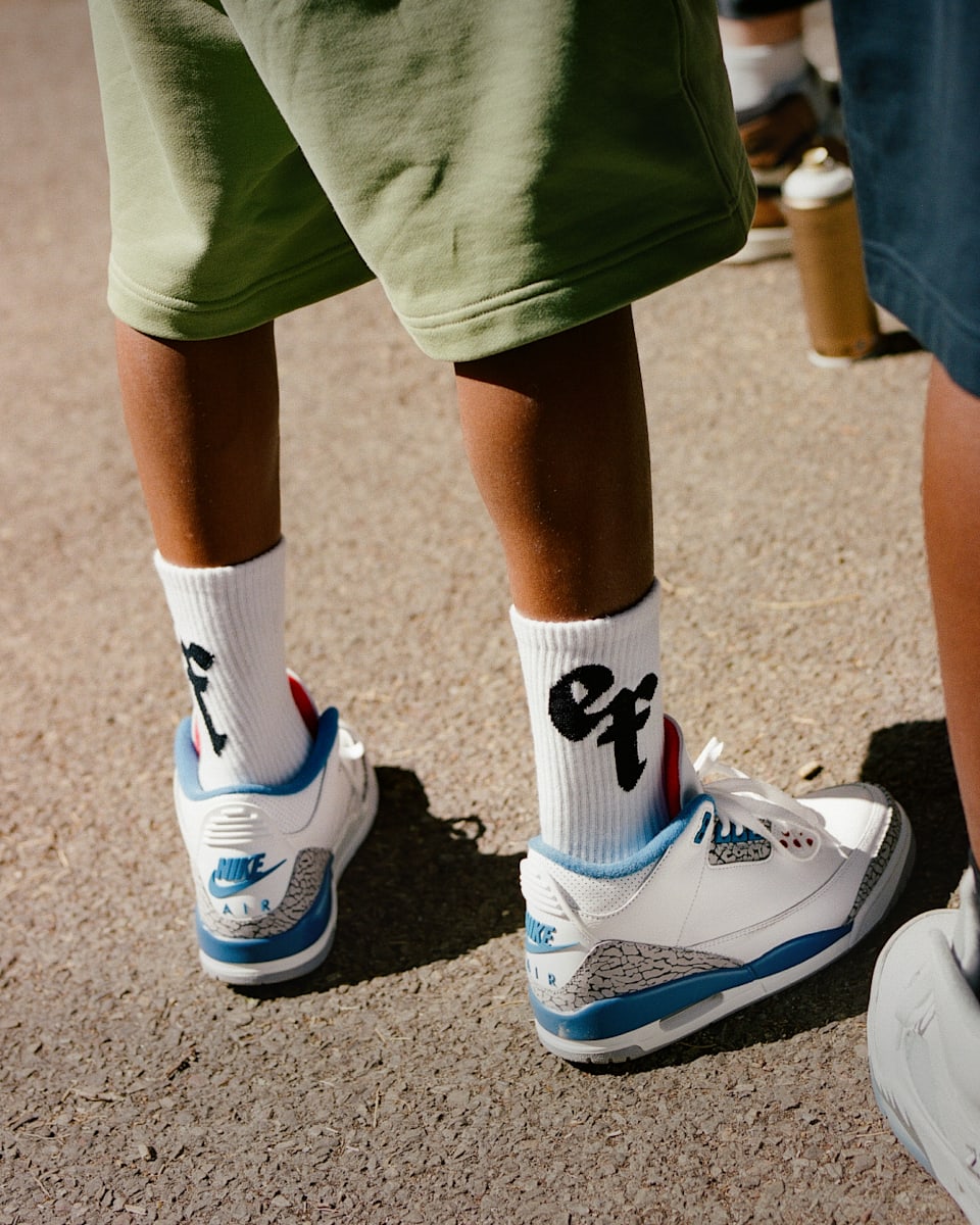 Air Jordan 3 Retro 'True Blue': Jordan Brand x Extnded Family
