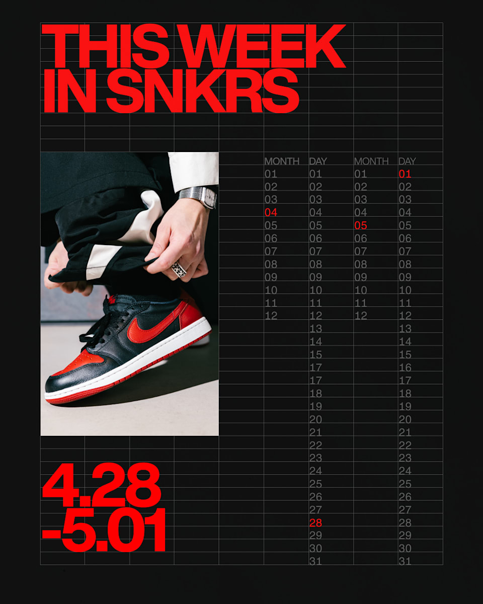 This Week in SNKRS: 4.28-5.01