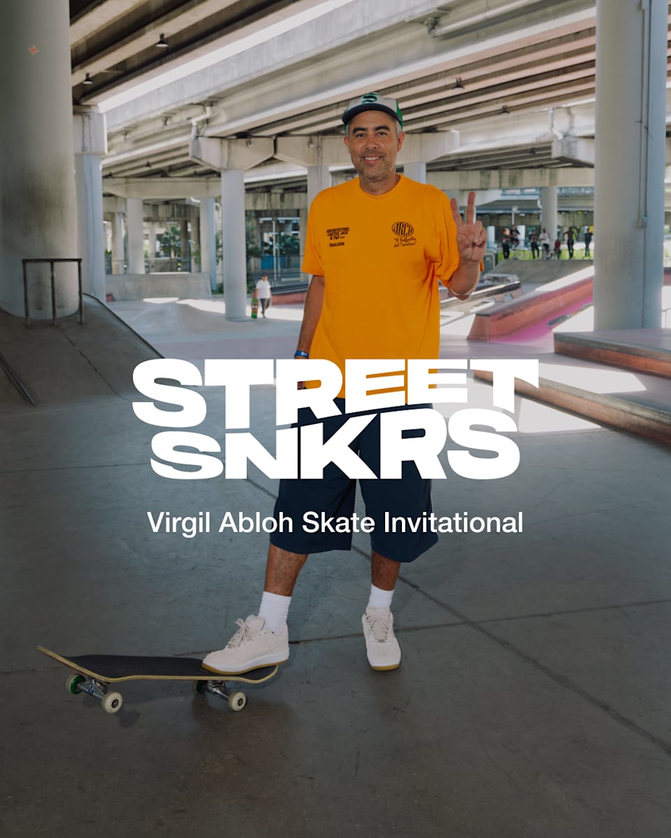 Street SNKRS: Virgil Abloh Skate Invitational