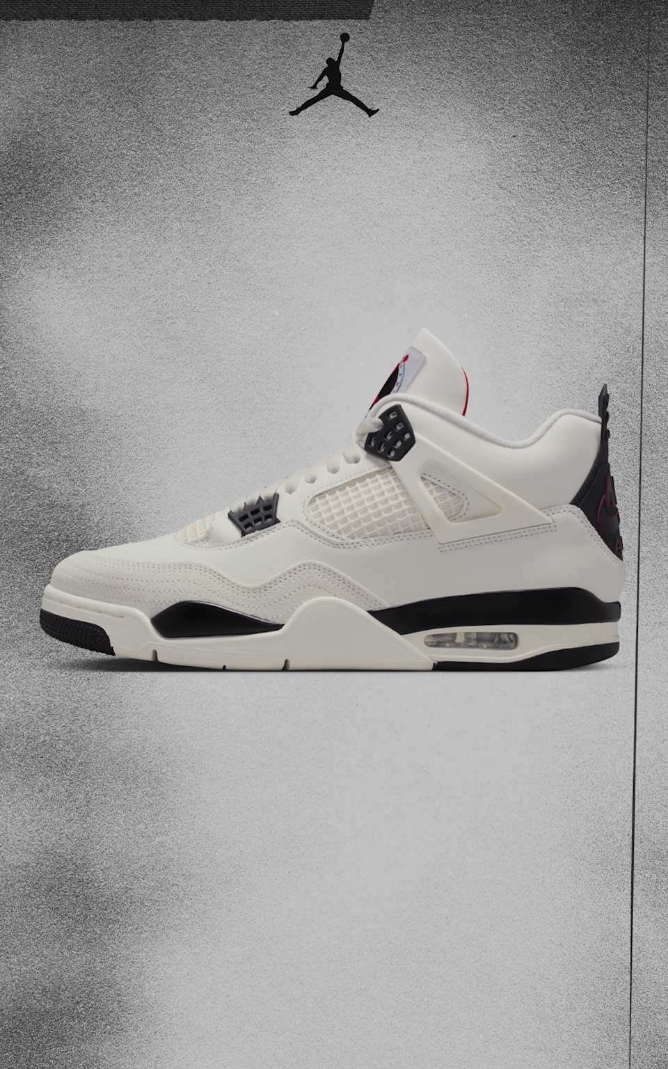 วันเปิดตัว Air Jordan 4 "Flight Club" 'Sail and Black' (IM4002-100)