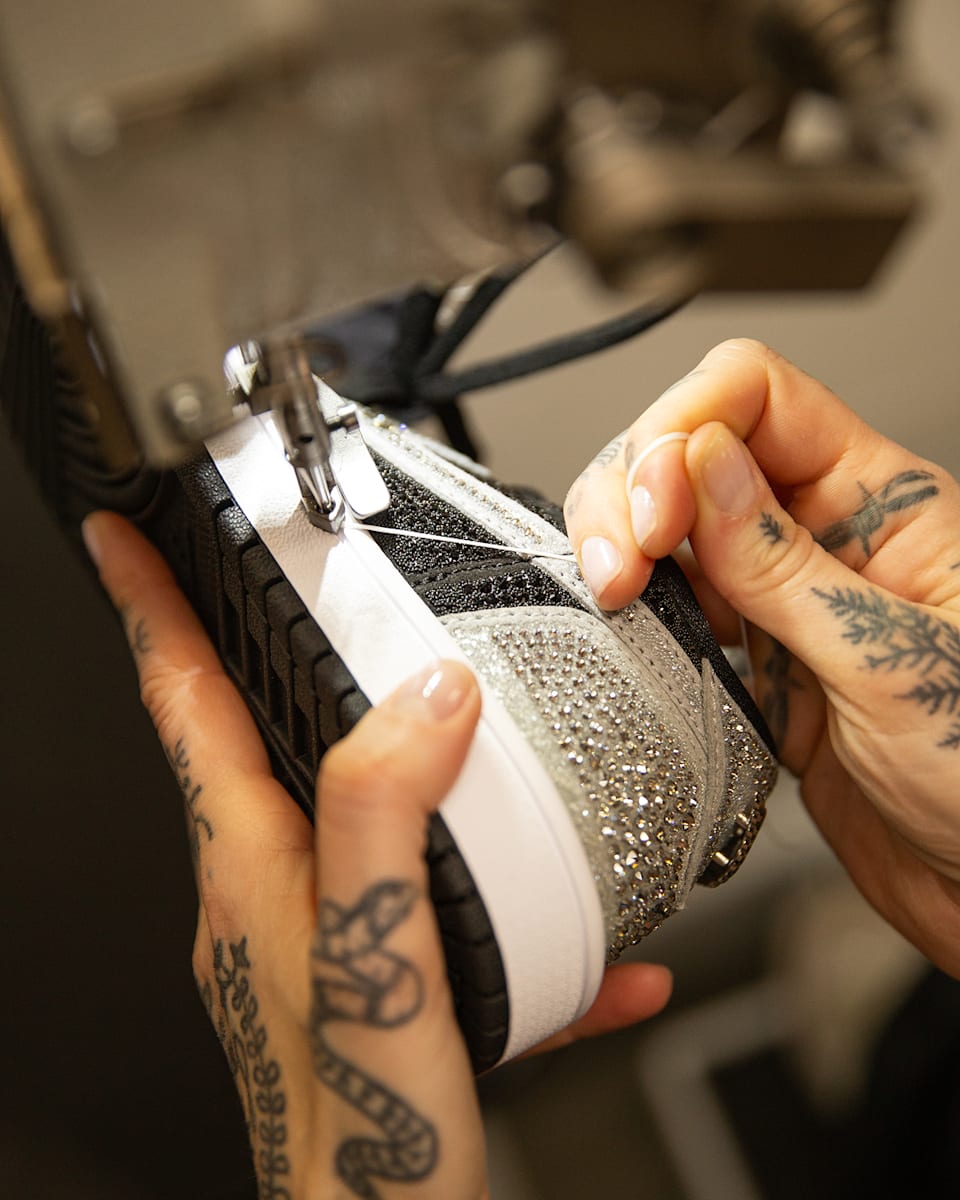 Women's Air Jordan 1 Low OG with Swarovski® Crystals: Cut To Perfection