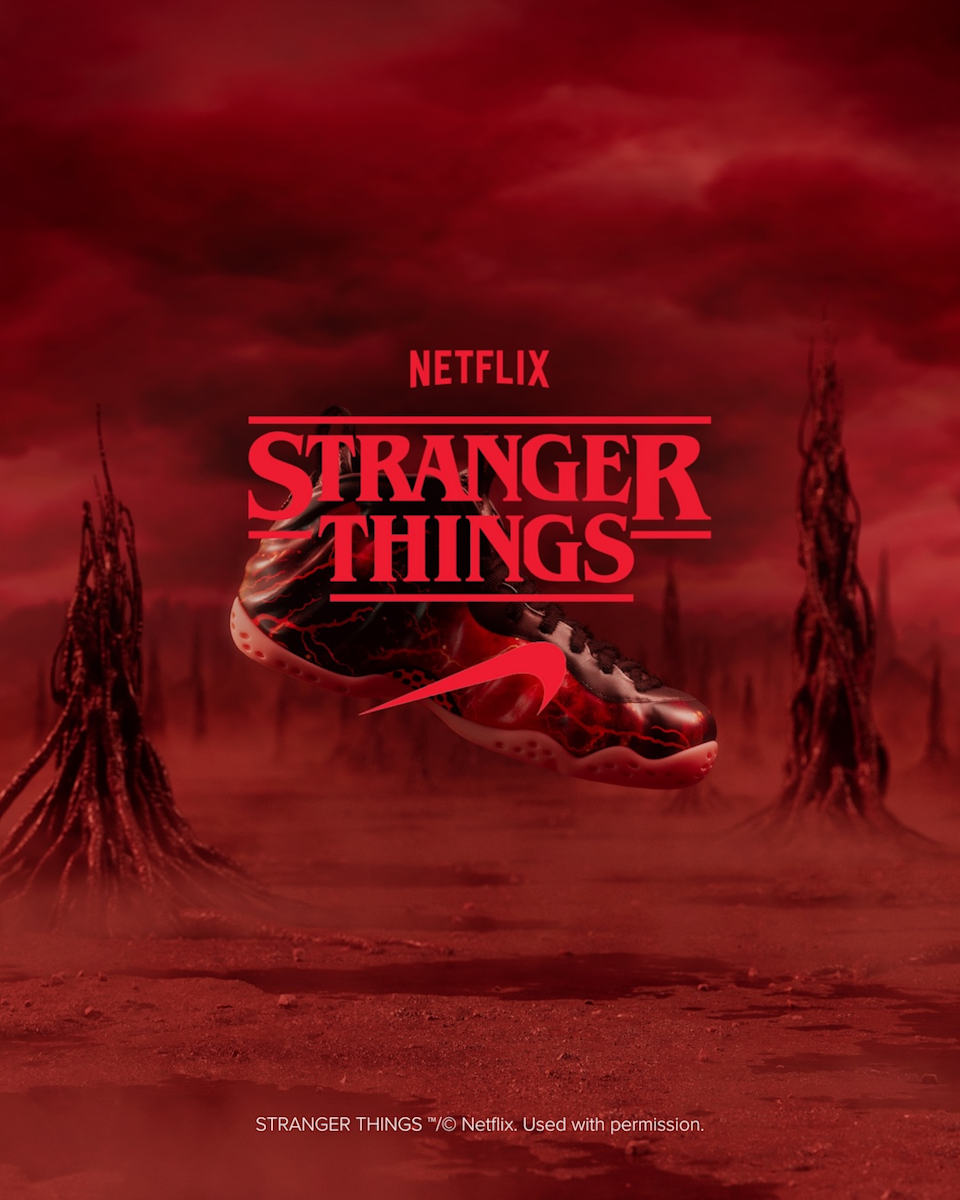 Air Foamposite One x Stranger Things: Vecna 