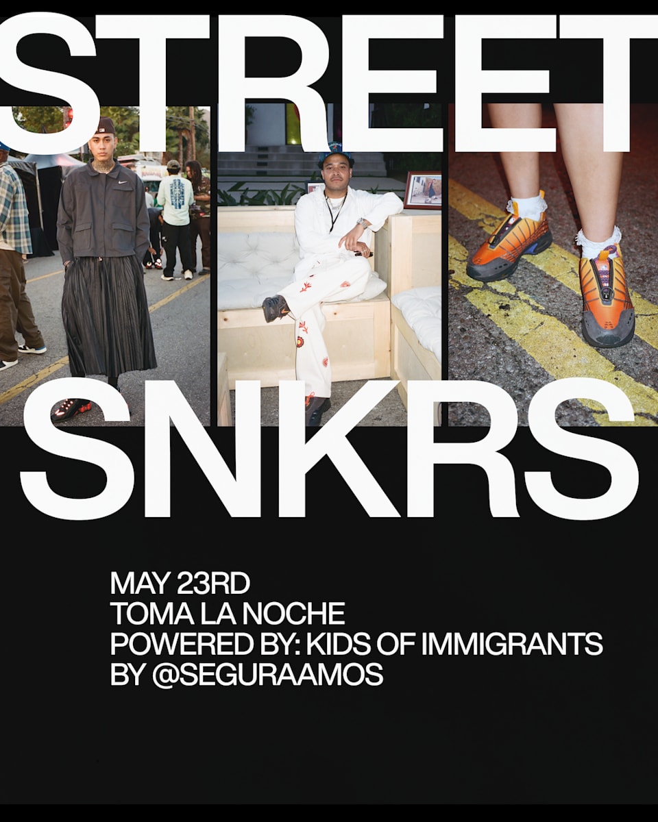 Street SNKRS：由 KIDS OF IMMIGRANTS 聯手打造的 TOMA LA NOCHE