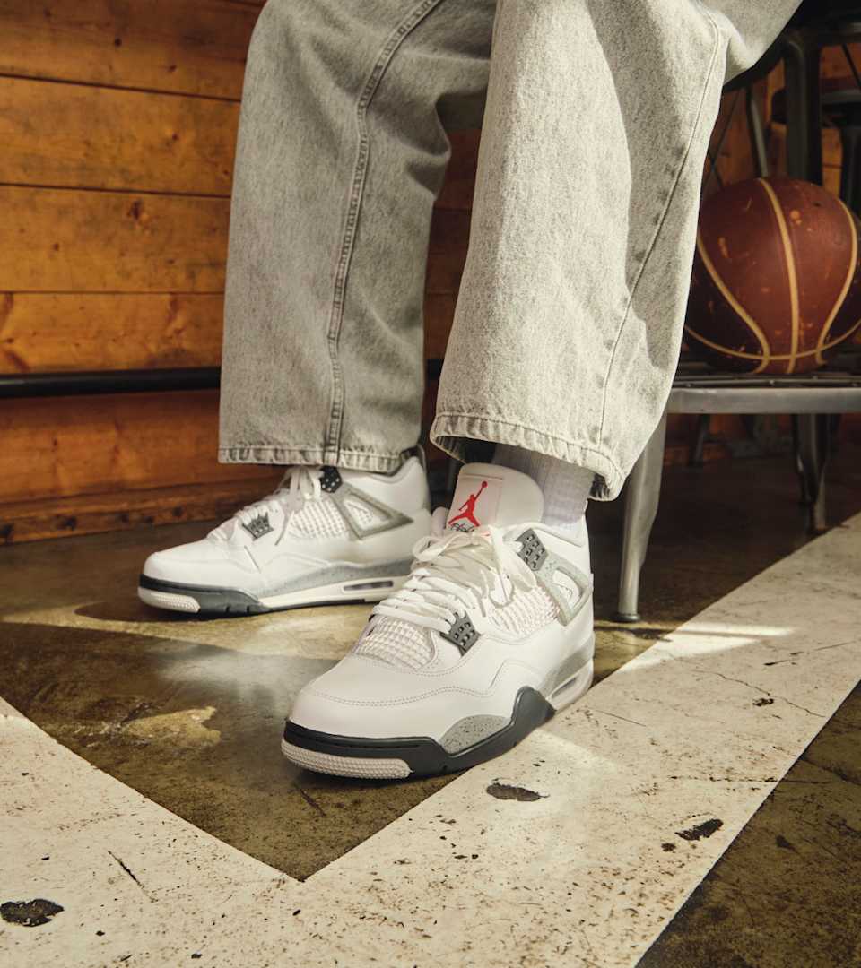 【NIKE公式】エア ジョーダン 4 'White Cement' (FV5029-100 / AJ 4 RETRO OG RMSTD)