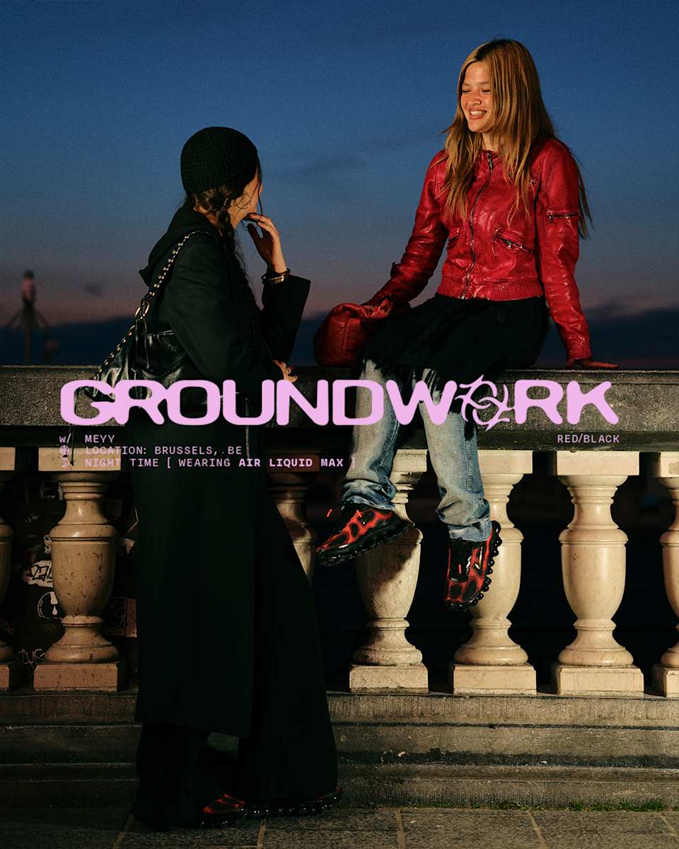 GROUNDWORK: Air Liquid Max  'Red/Black' with Mey