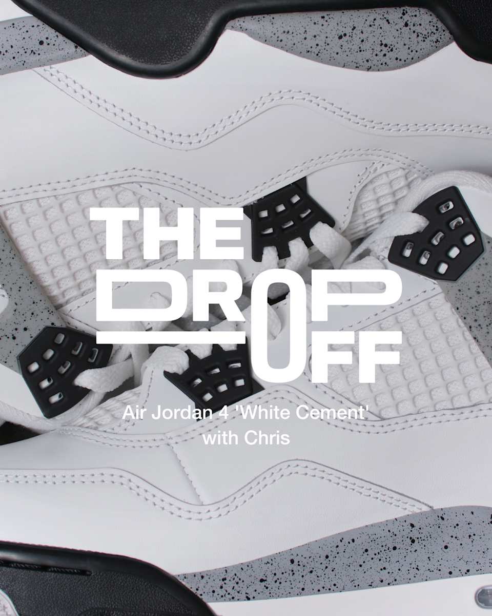 [NIKE 官方] The Drop Off：與 Chris 一同開箱 Air Jordan 4 'White Cement'