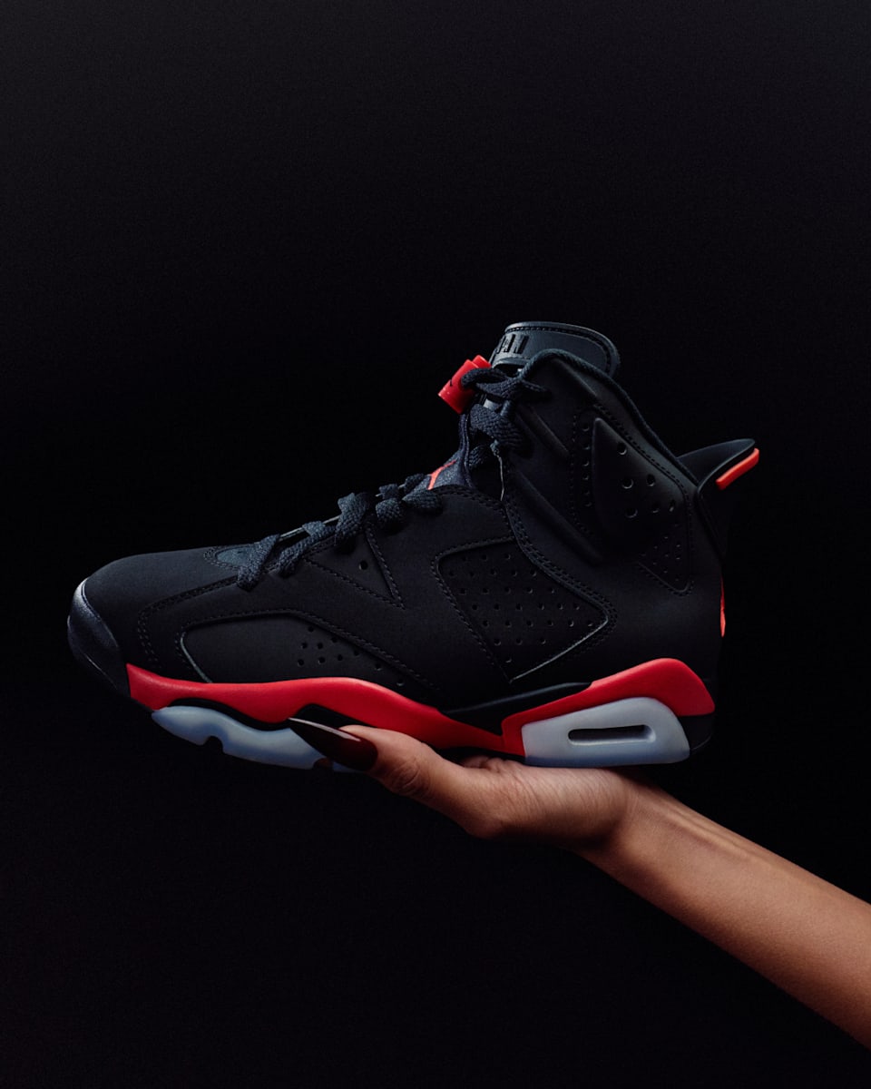  Air Jordan 6 Retro 'Infrared Salesman' Black and Light Crimson' (CT8529-001) 發售日期