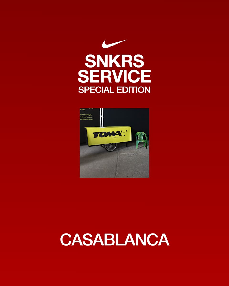 SNKRS Service: CASABLANCA