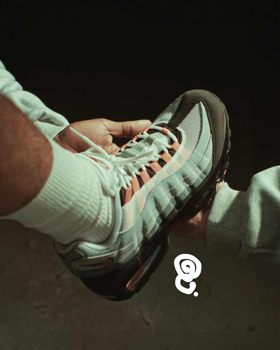Air Max 95 OG 'Bright Mandarin': As seen by Quratee