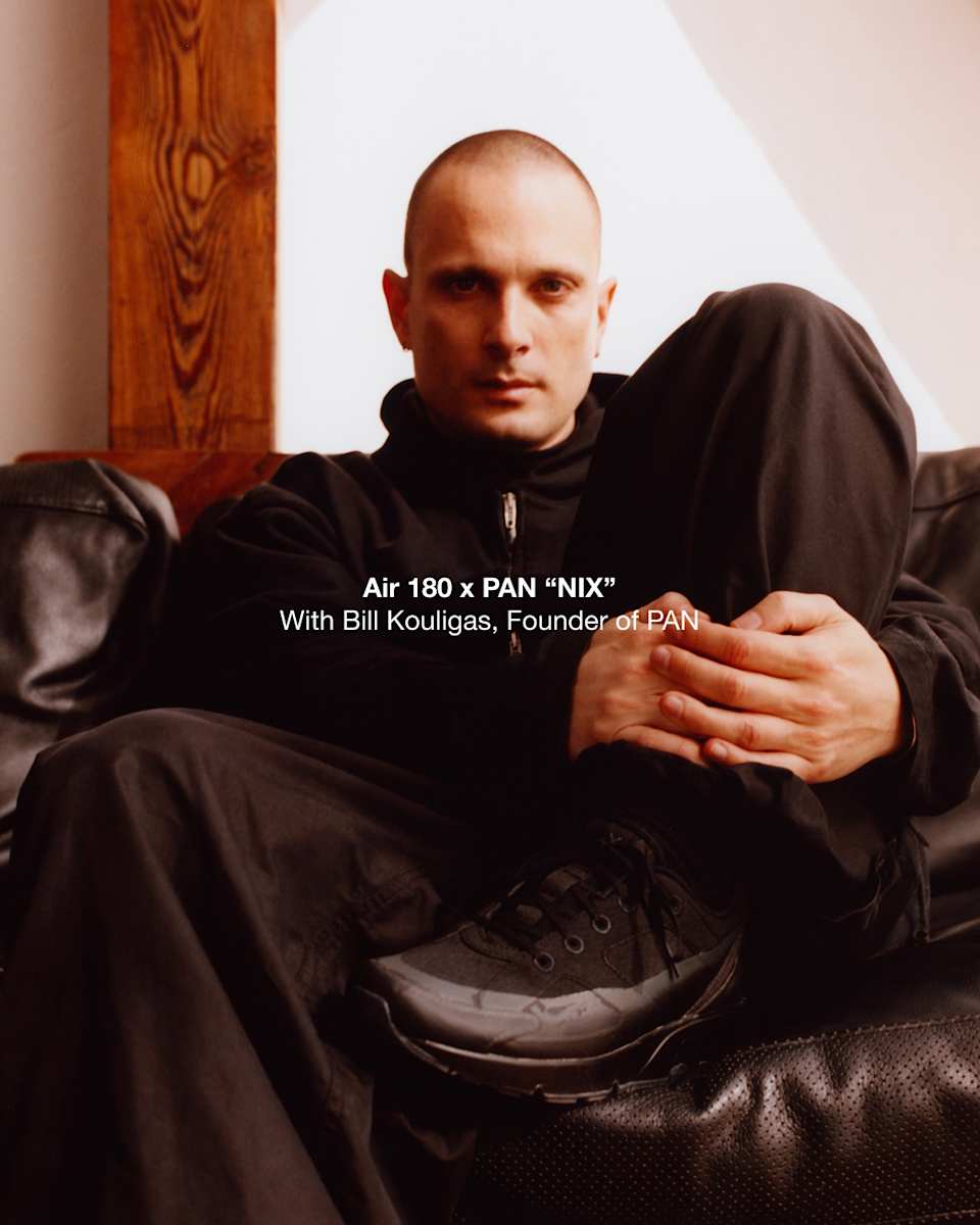 Nike AIR 180 x PAN records με τον Bill Kouligas	