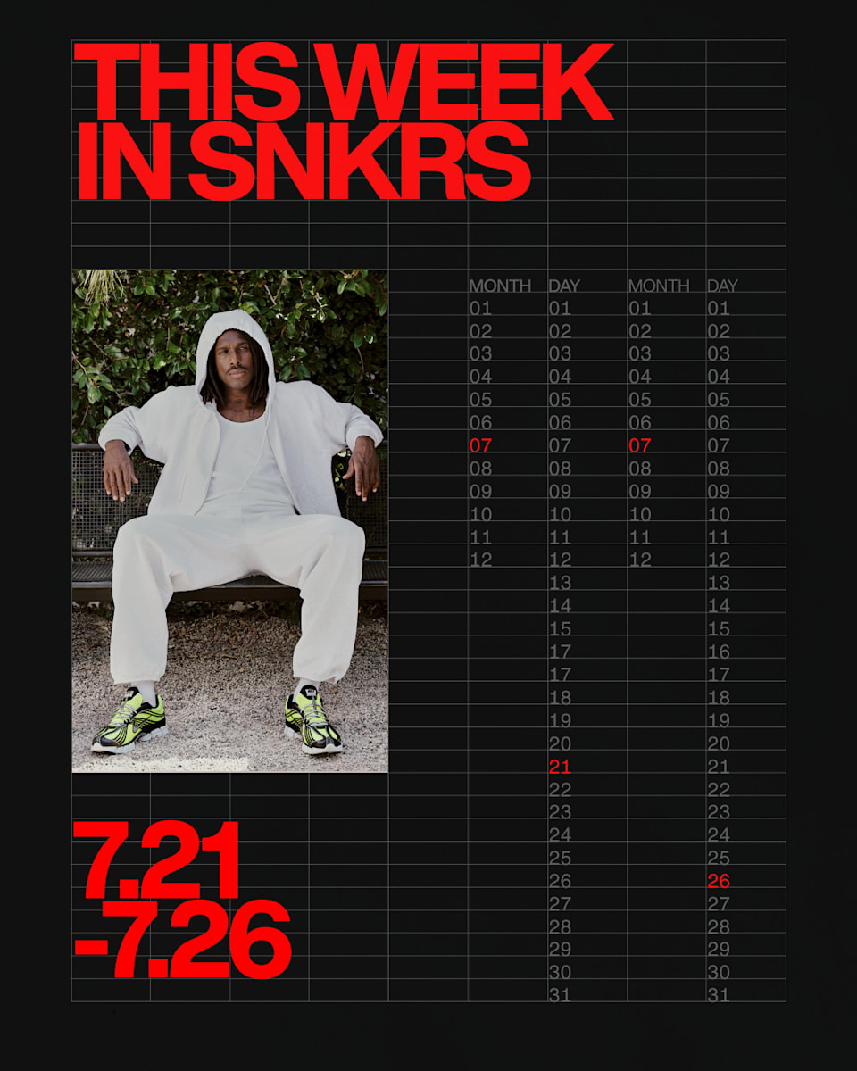This Week in SNKRS 7.21 - 7.26