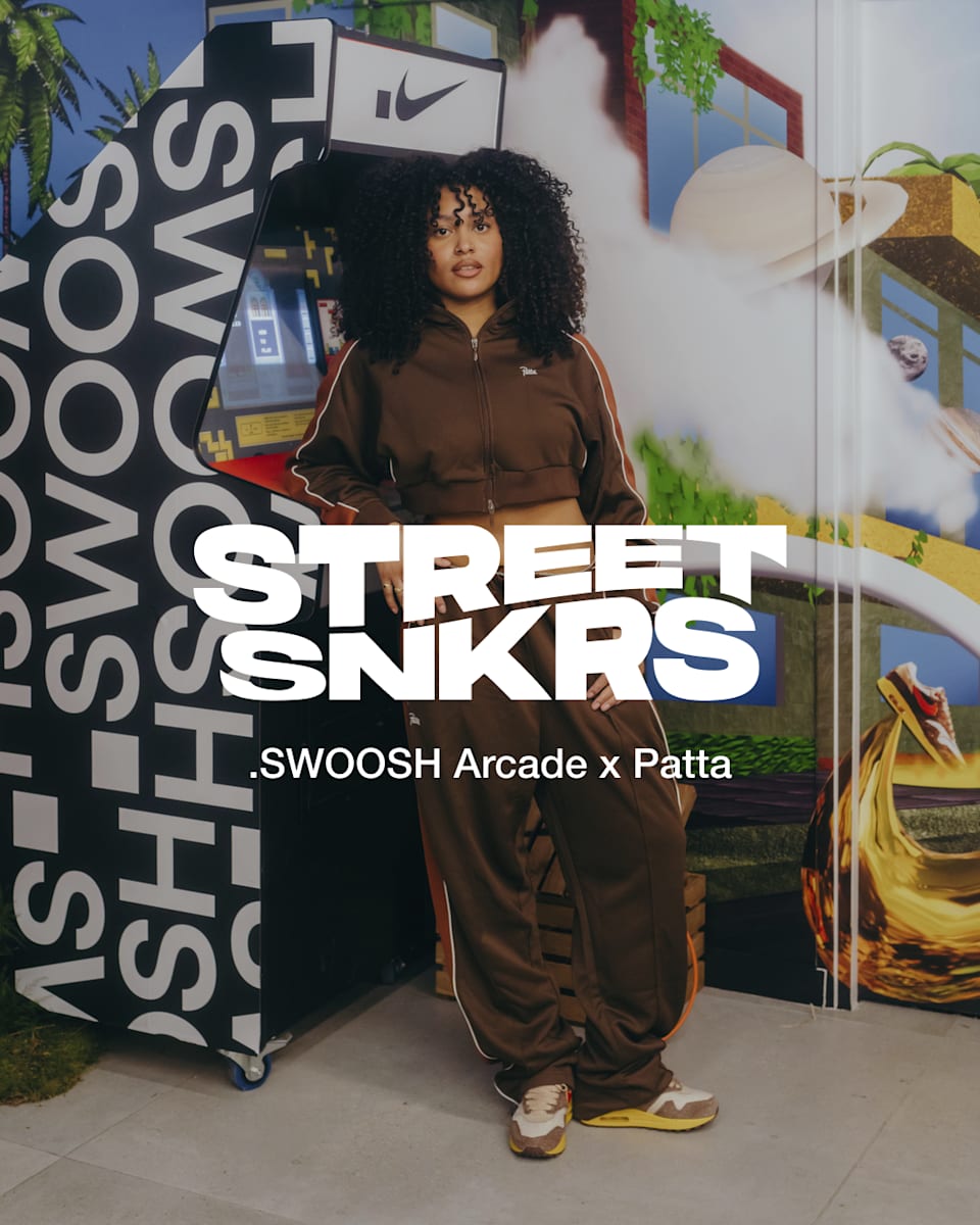 Street SNKRS: .SWOOSH Arcade x Patta