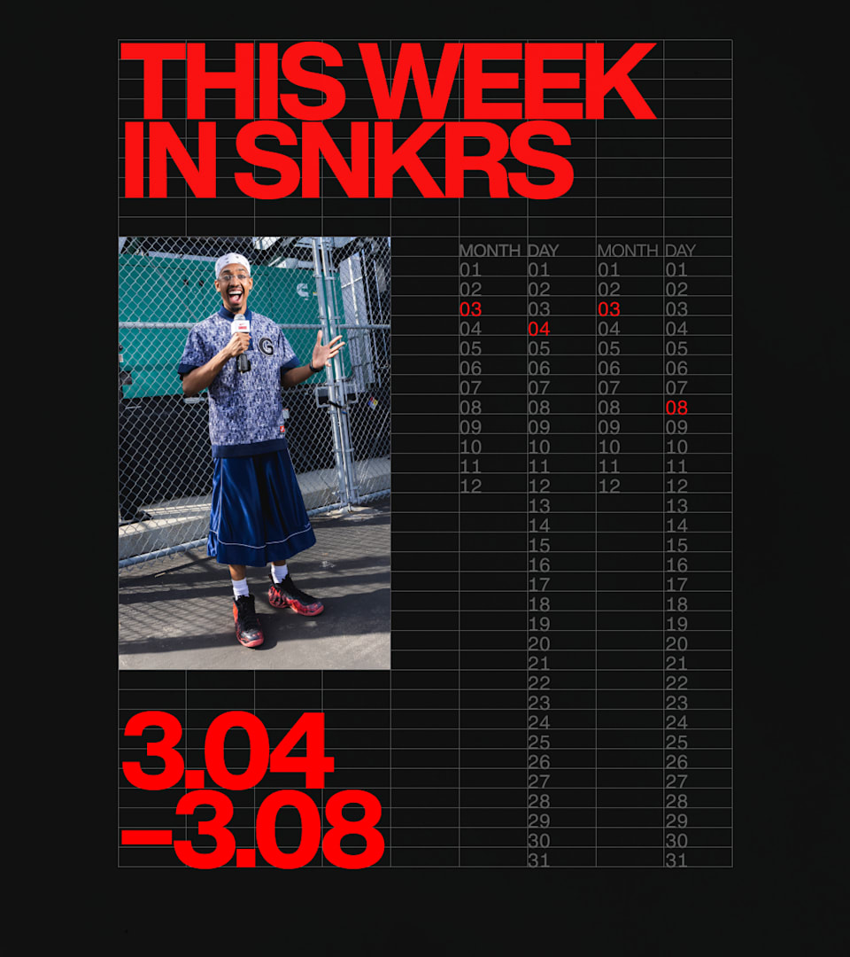 This Week in SNKRS: 3.4 - 3.8 