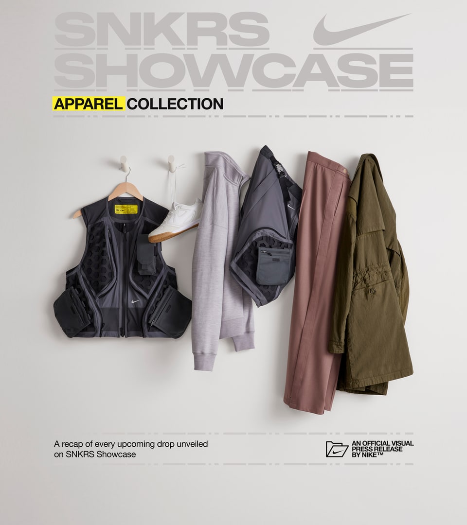 SNKRS Showcase Post Stream Apparel Collection