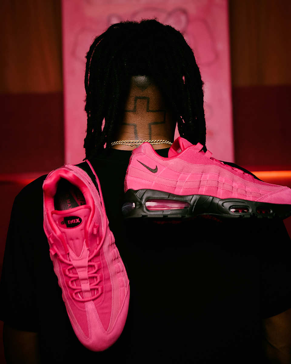 Air Max 95 Fireberry: As seen by 'The Master of Pink' Gogo Lupin