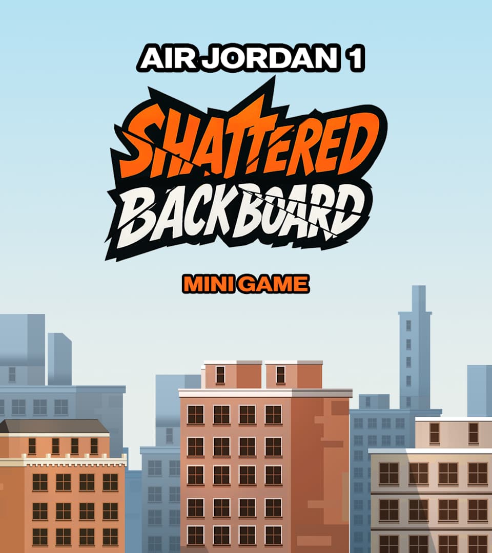 에어 조던 1 'Shattered Backboard' MINI GAME🏀