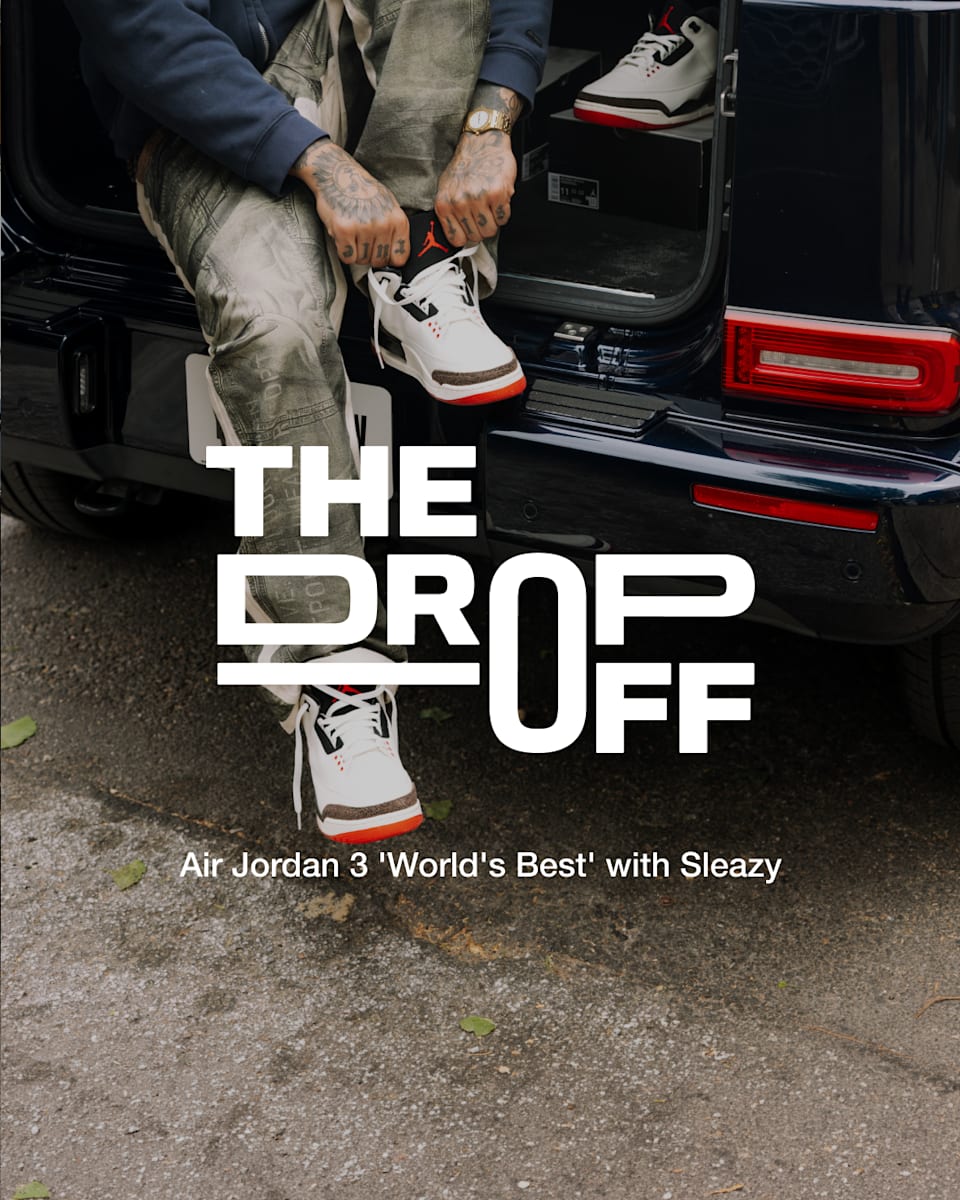 Talking Shop: Air Jordan 3 "World's Best" con Sleazy