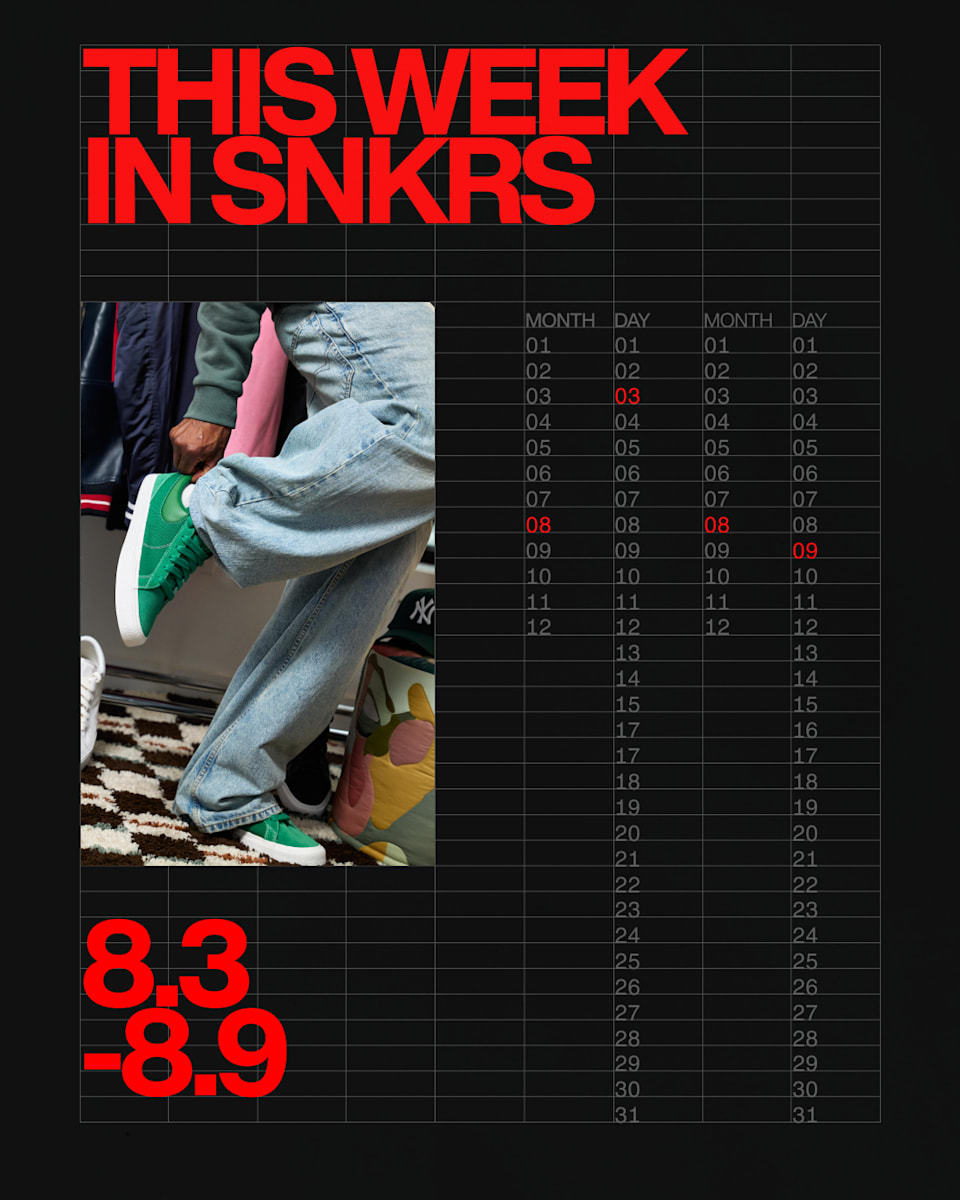 This Week in SNKRS 8.3-8.9