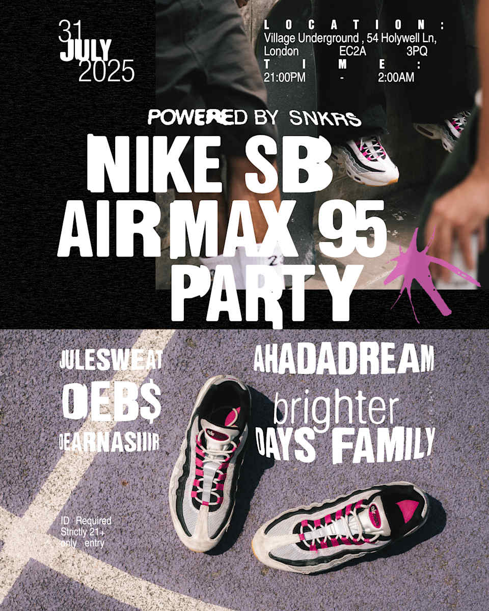Nike Air Max 95 SB London Afterparty 31.7