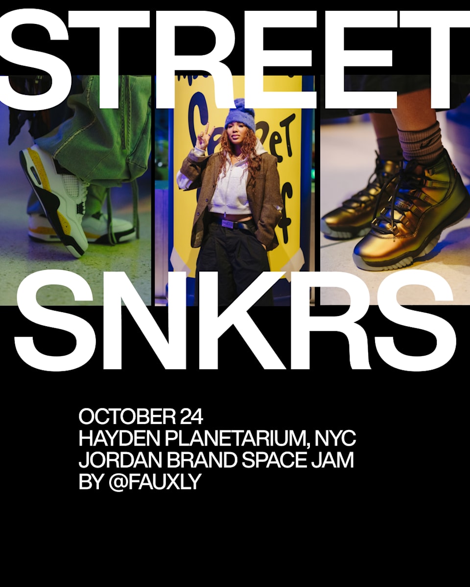 Street SNKRS: Jordan Brand Space Jam