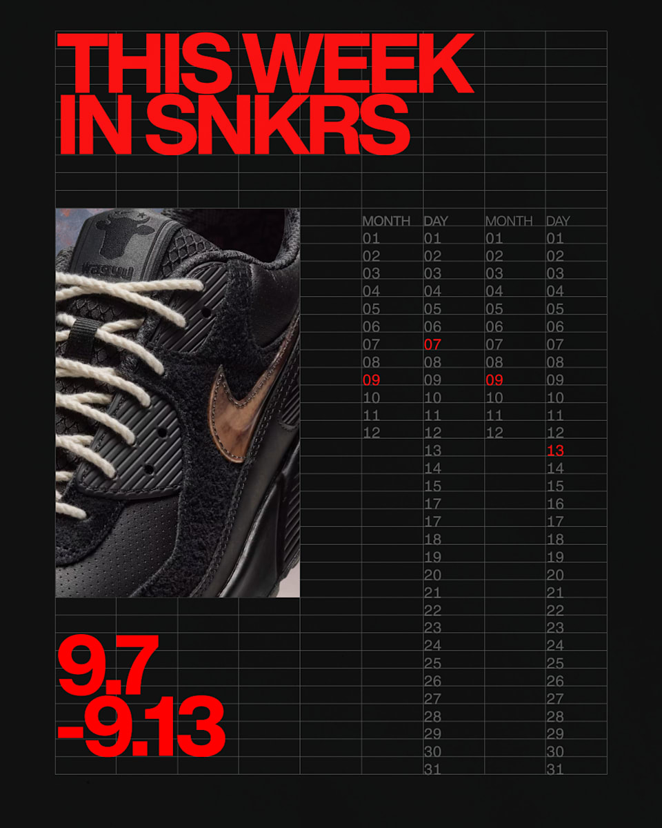 This Week in SNKRS: 9.7-9.13