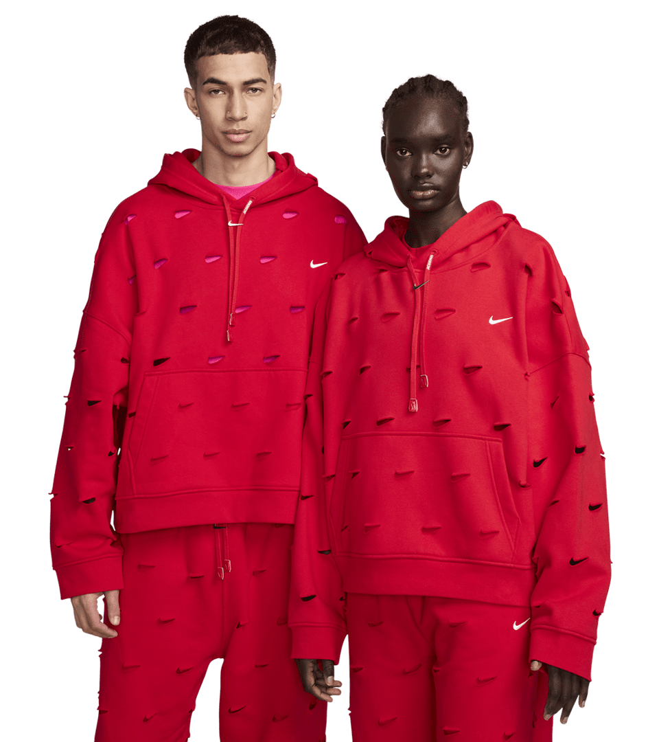 All red clearance nike outfit