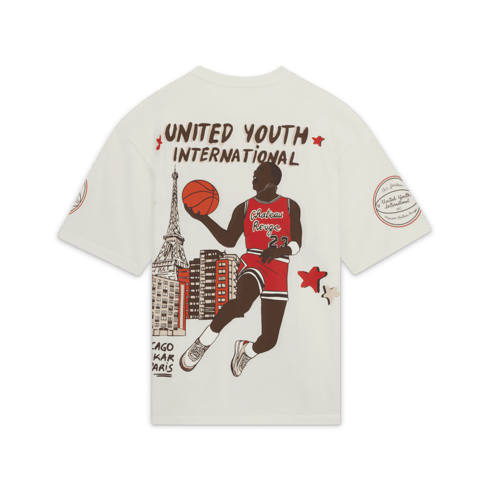 Tee shirt shop nike rouge jordan