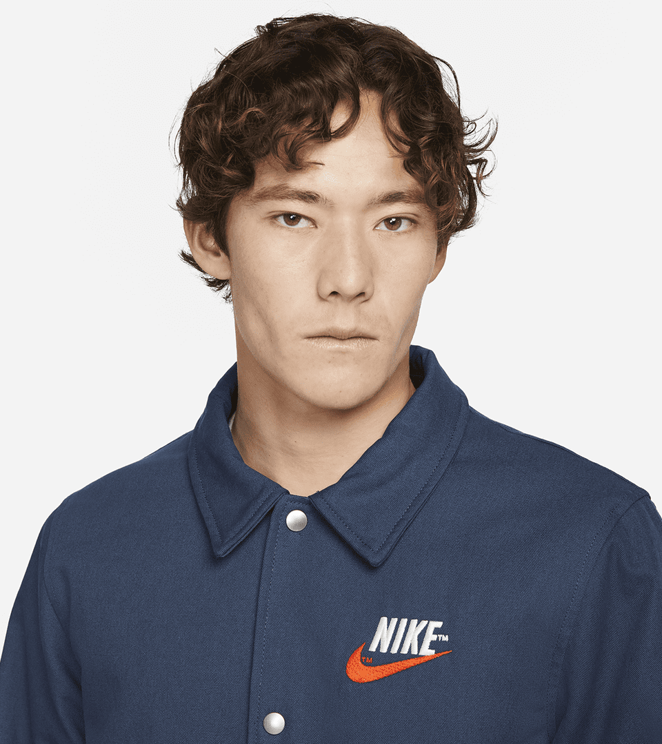 【NIKE】トレンドカプセル コーチジャケット 2XLブラック NIKE】トレンドカプセル コーチジャケット 2XL