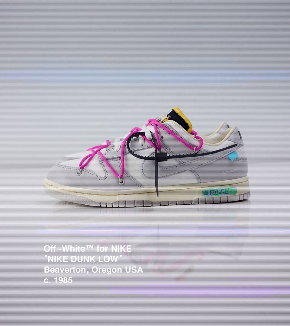 NIKE X off-white DUNK Low
