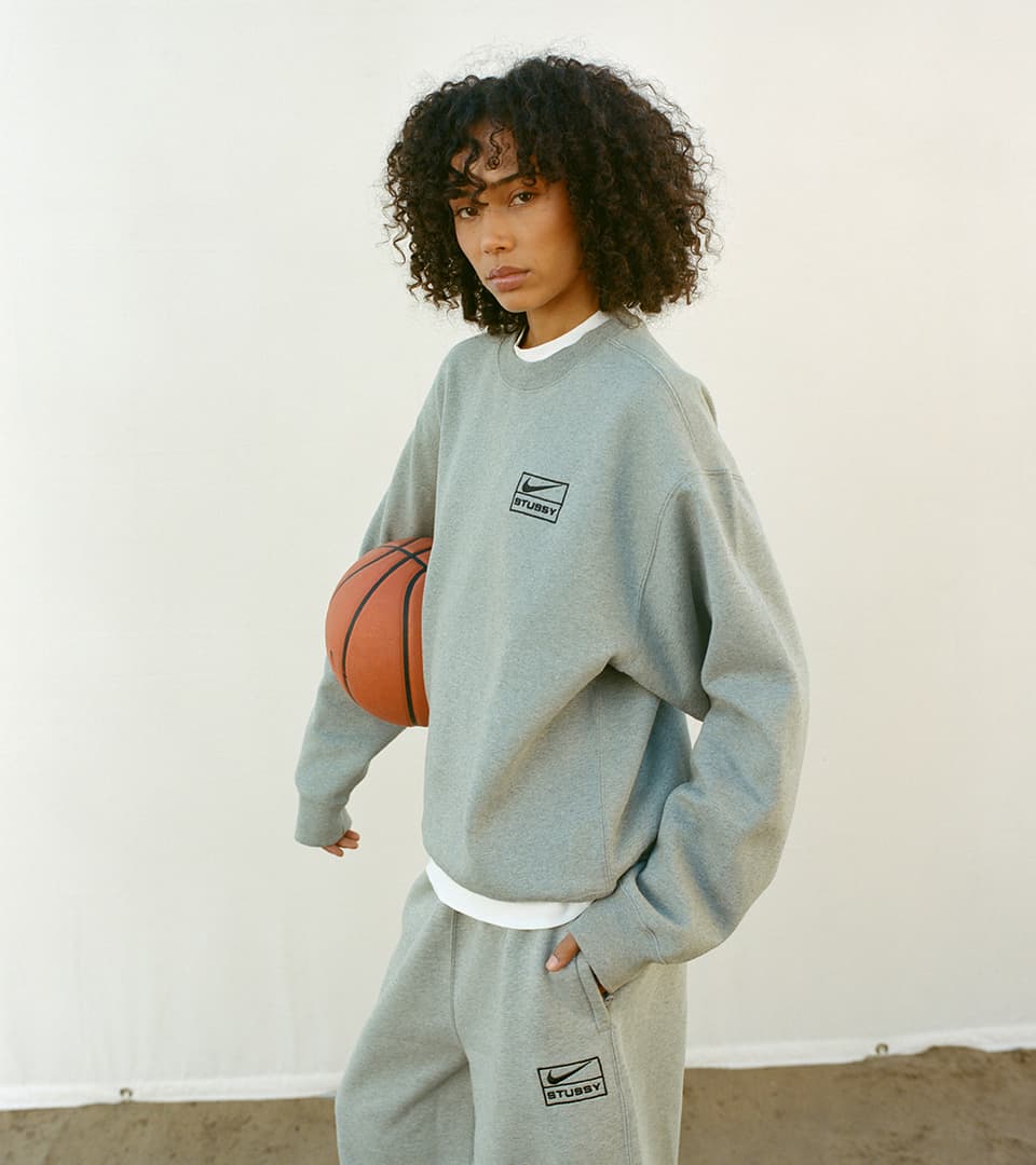 Nike deals stussy sweatshirt