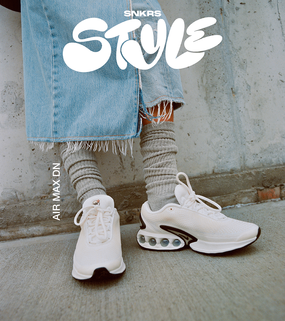 NIKE ☆ Air Max DN ‘Sail’ SNKRS Style: Air Max Dn Sail & Black