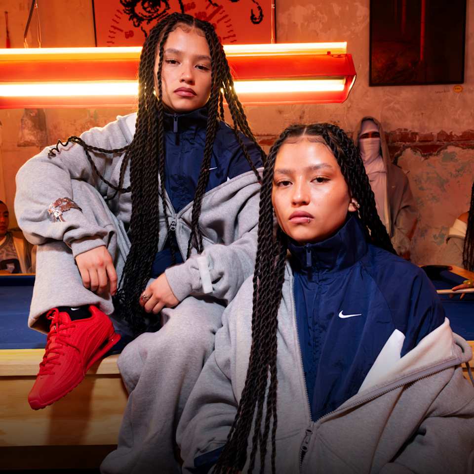 Nike Studio Fleece Styled by Cam y Pam