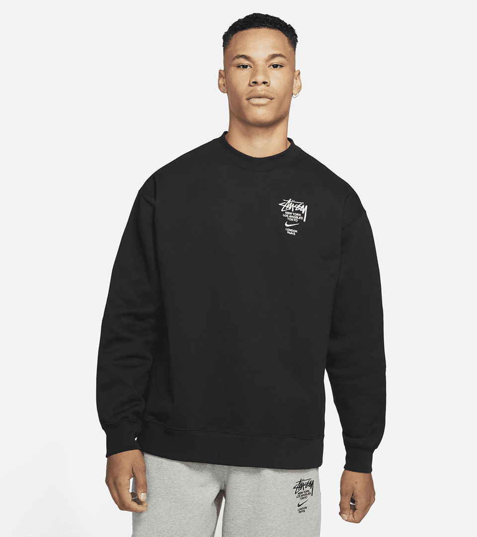 Nike × stussy crewneck sweatshirt