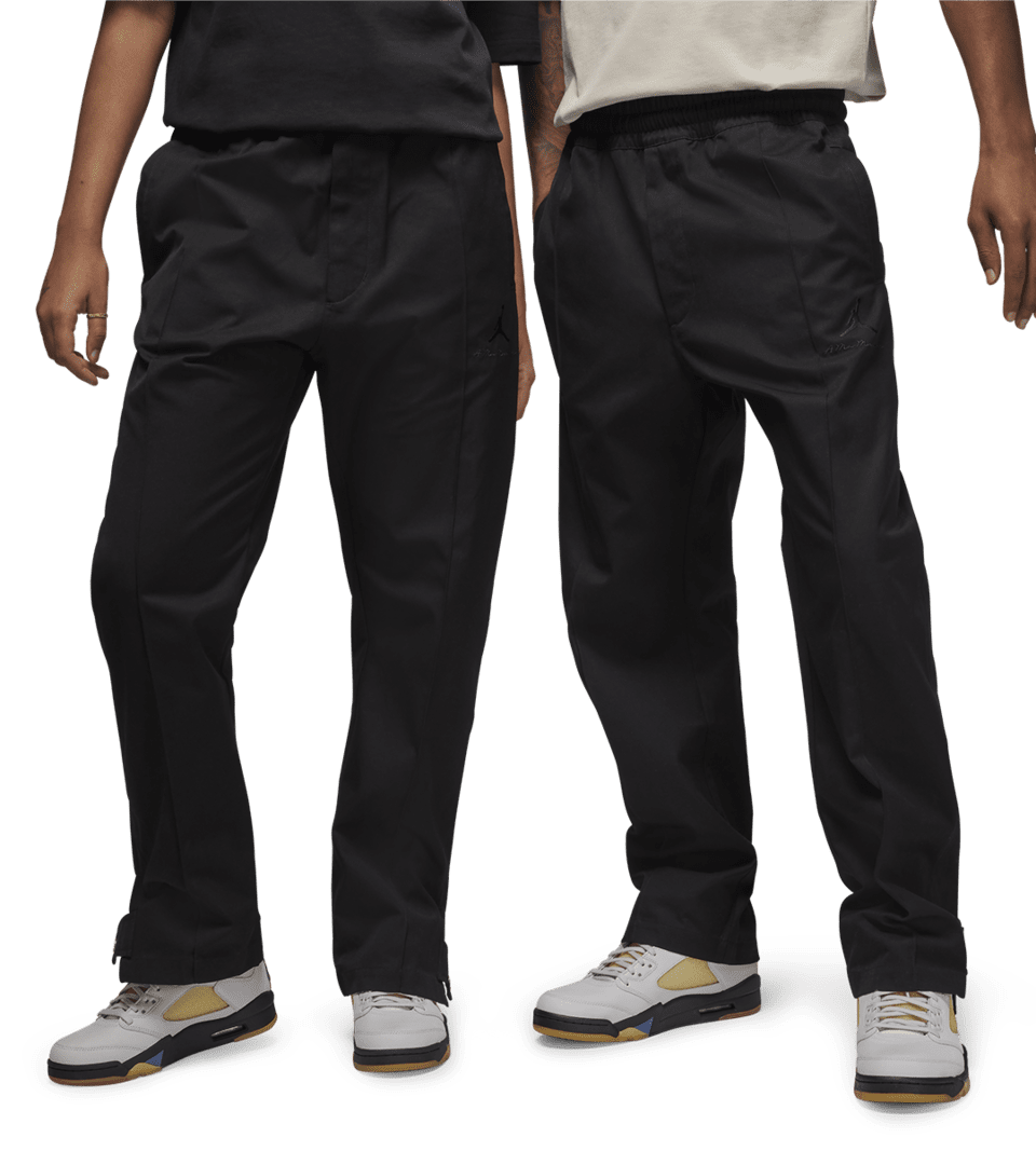 Nike Air Jordan X A Ma Maniére Brand-embroidered Snap-fastened Relaxed-fit  Shell Trousers in Purple for Men