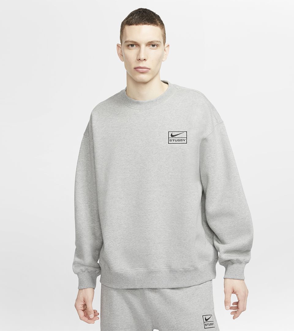 stussy x nike crewneck