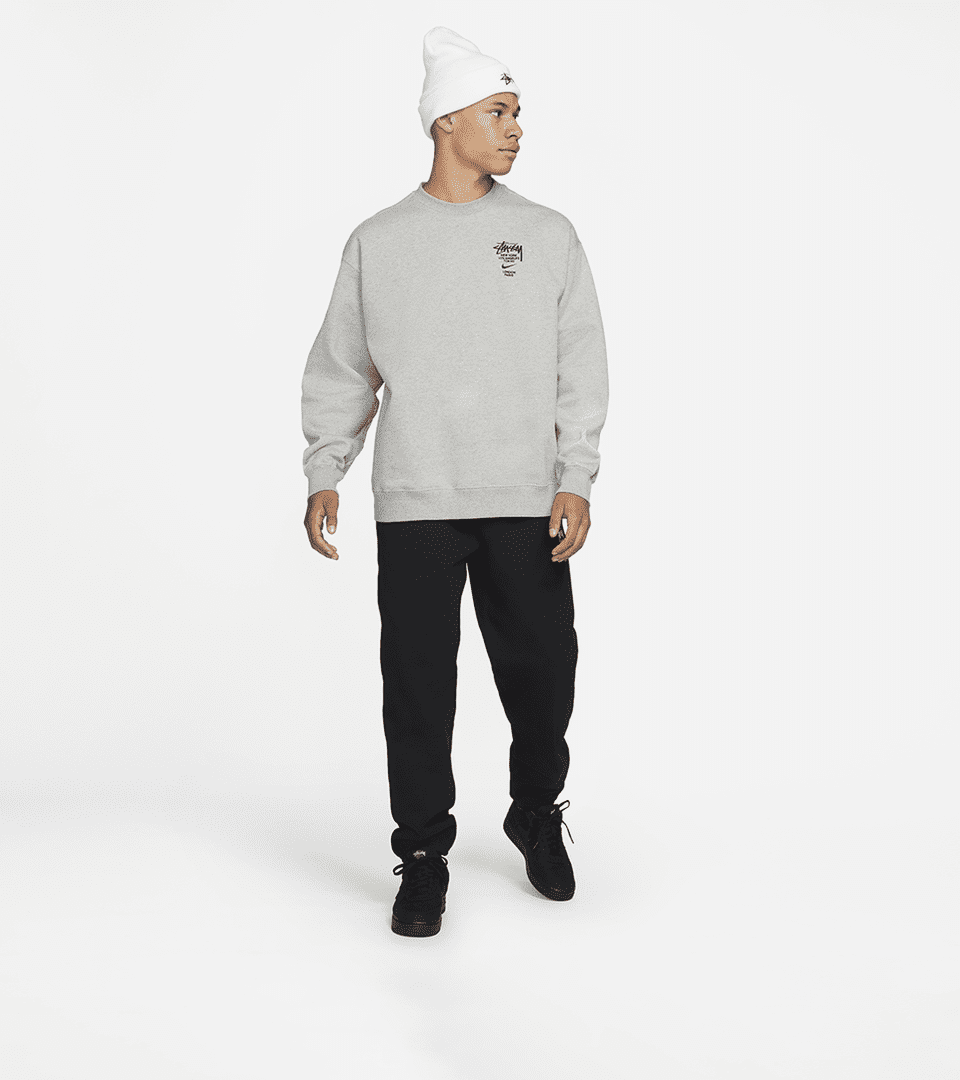 Nike x discount stussy fleece crew