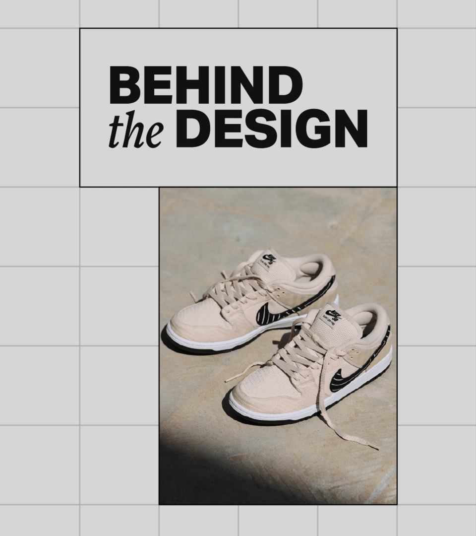 Behind the Design: SB Dunk Low x Albino & Preto 'Pearl White'