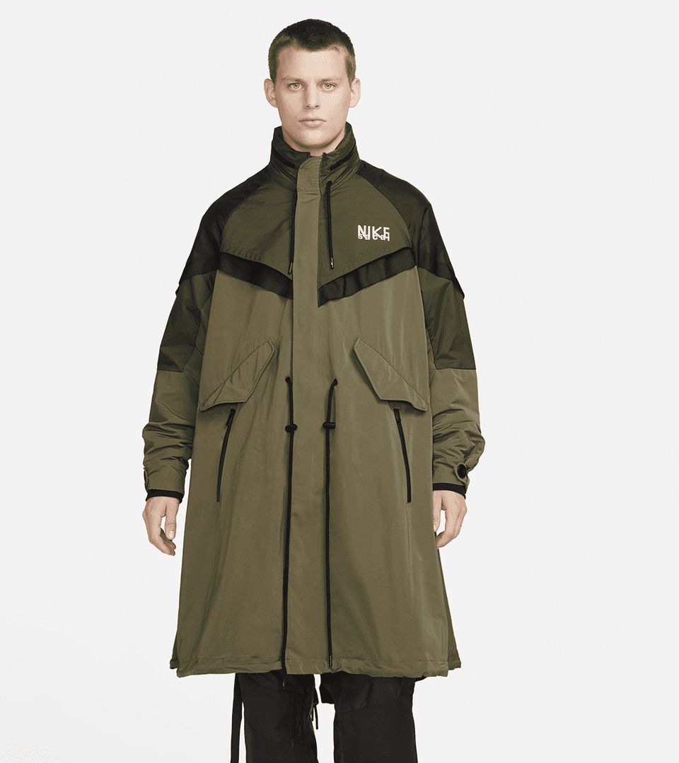 Nike mens cheap trench coat