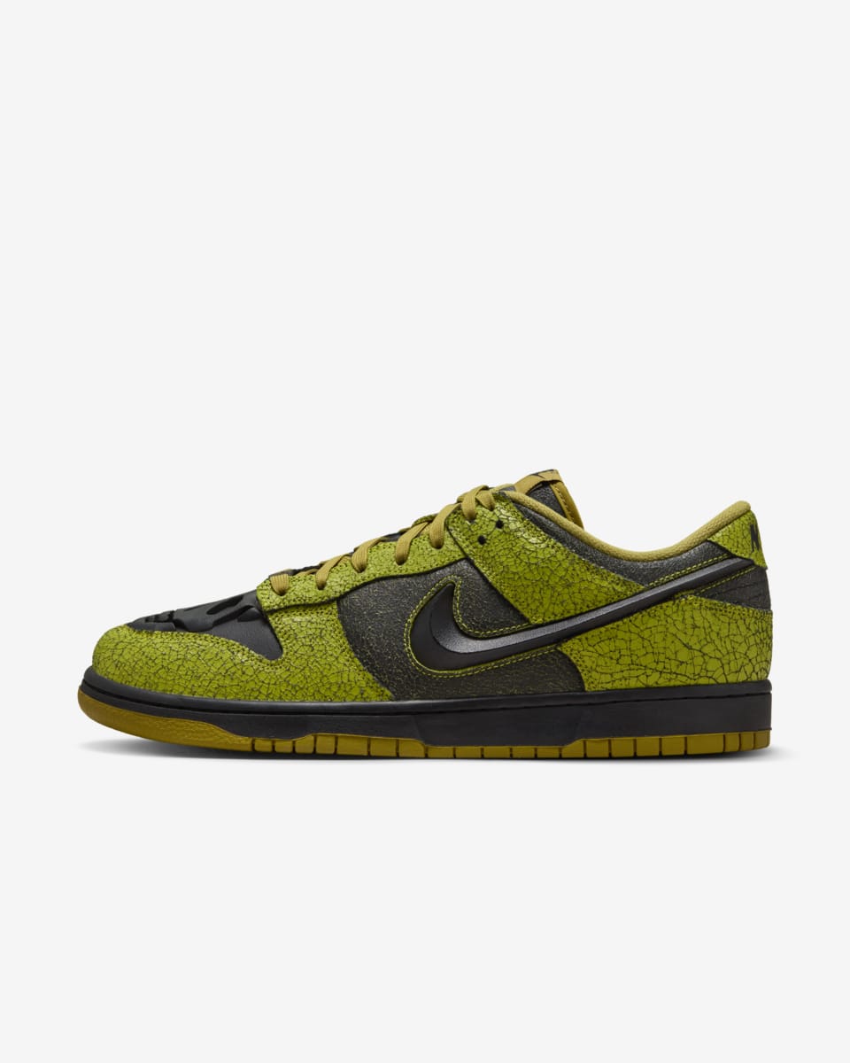 Dunk Low "Halloween" 'Black and Green Curry' (HV6103-300) Release Date