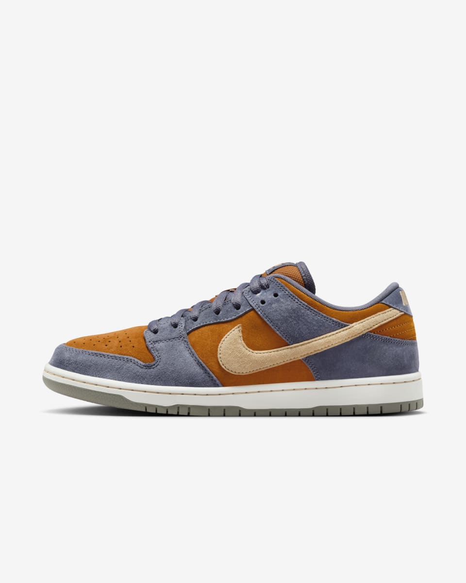 Lanceringsdato for Nike SB Dunk Low Pro "Light Carbon and Monarch" (HF3063-002)