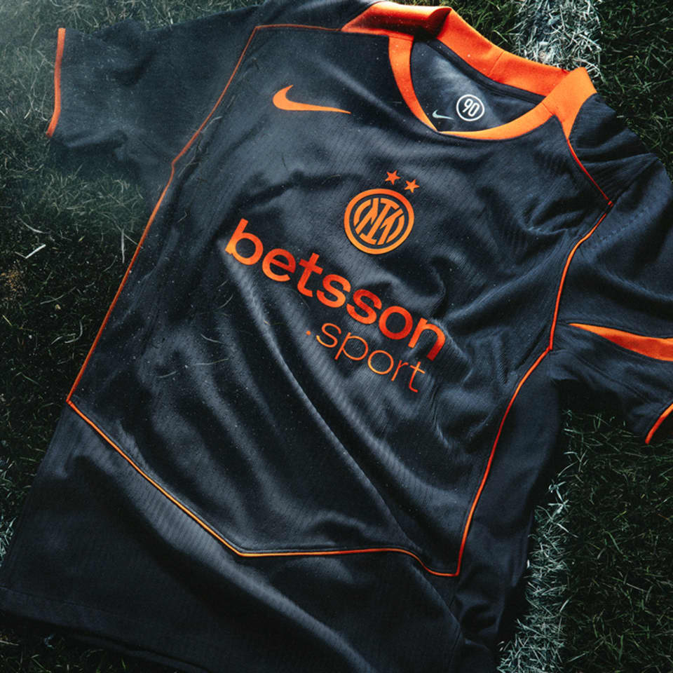 【正規02-03NIKE Inter Milan  L/S shirt】 Inter Milan. Nike PL