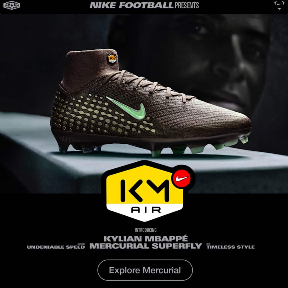 Kylian Mbappe. Nike.com